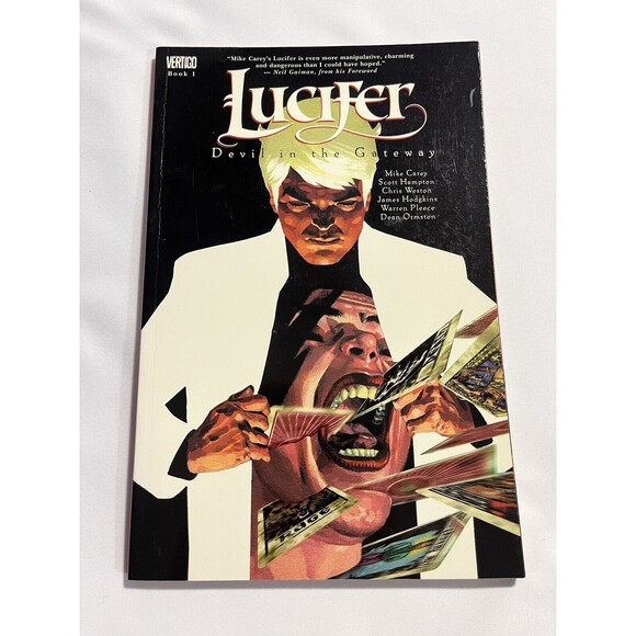 Lucifer: Devil in the Gateway Volume #1 by Mike Carey Vertigo Comics 2001 - Picture 1 of 9
